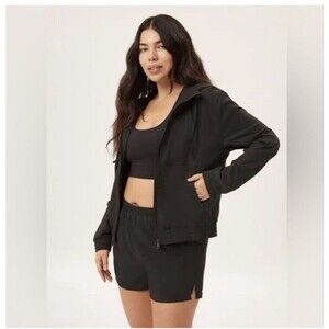 Girlfriend Collective Summit Track Jacket Sz S Athletic Wear